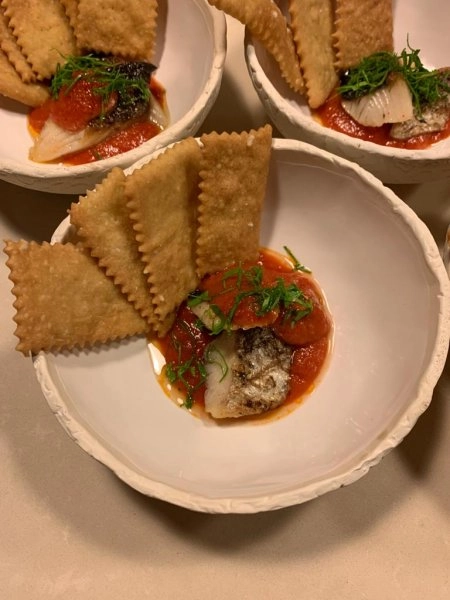 Chef Gaia T's Caribbean menu image