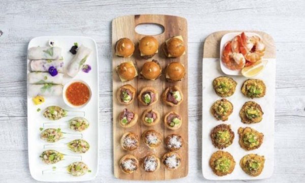 Chef Matteo D's Canapè & Bowl food menu menu menu image