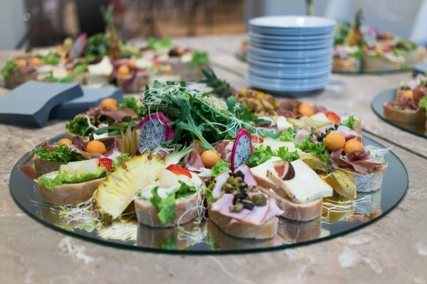 Chef Charlie b's canapes menu image