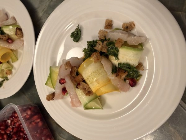Chef Céline P's Spring in the lake menu image