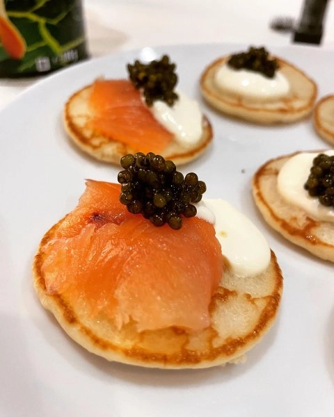 Chef Andrew W's Canapé party menu image