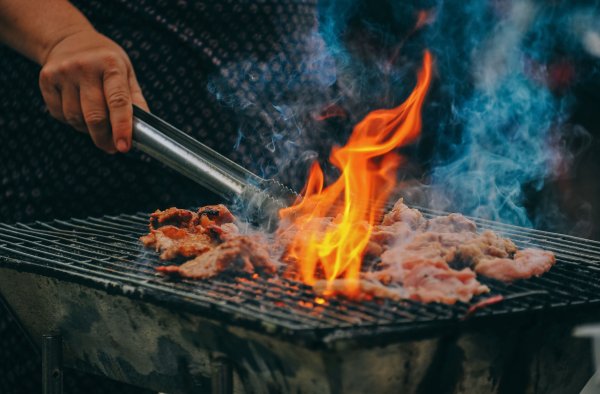 Chef Christopher Galt .'s ELEVATED BARBECUE EXPERIENCE | Elevated outdoor dining showcasing prime meats, premium seafood and vibrant seasonal accompaniments. menu image