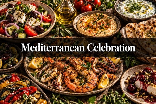 Chef Fabricio Cristian d's Mediterranean Celebration menu image