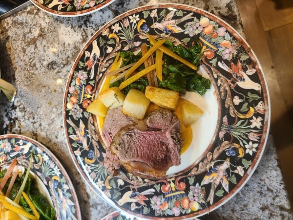 Chef Toby B's French menu image