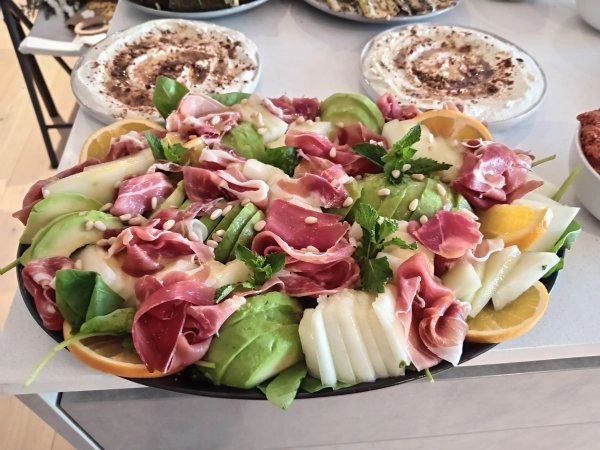 Chef Danny D's "Warmth from the Mediterranean" menu image