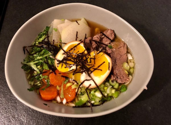 Chef ALVES M's Beef noodles with love menu image