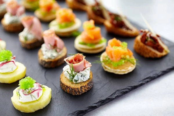 Chef George G's Canapés Party menu image