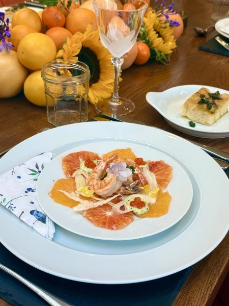 Chef Cecily W's Japanese Inspired Five Course Fine Dining menu image