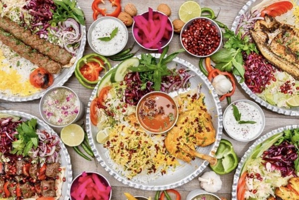 Chef Sid a's Tour of Persia menu image