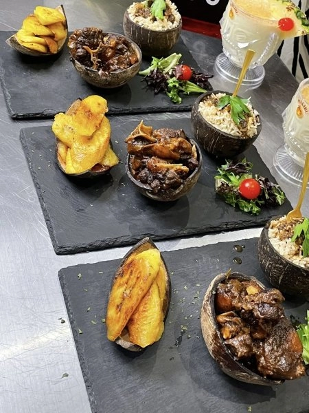 Chef Danielle G's Pan African/ Caribbean menu image