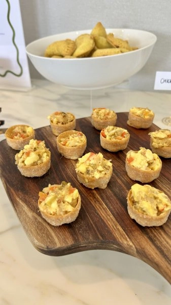 Chef Lauren's Canape Menu - choose 6 in total menu image