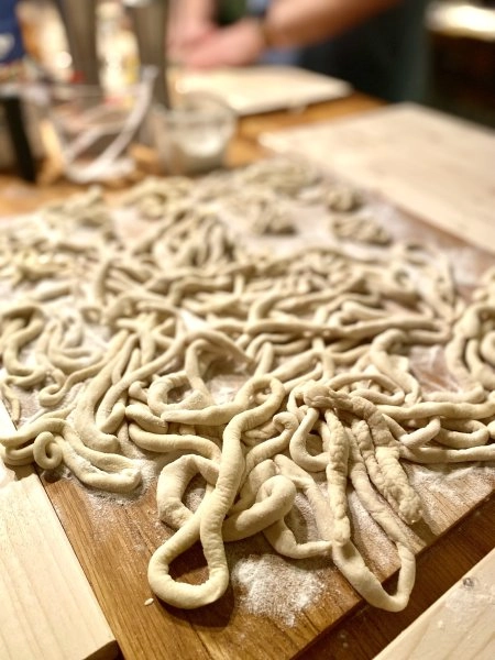 Make Pici, Eat Tuscany – A Hands-On Cook-Along with Chef Davide (£600 Minimum Spend)