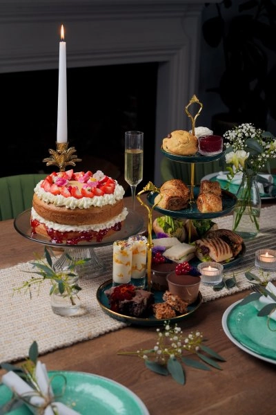 Chef Stephen c's Plant Based Afternoon Tea menu image