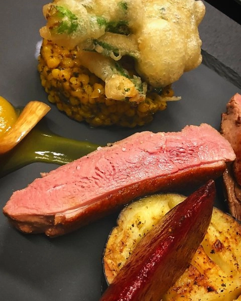 Chef Leigh S's Sea side dinner menu menu image