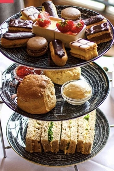 Chef Laurance G's Selection of Afternoon teas menu image