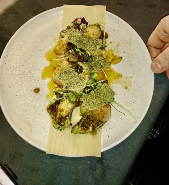 Chef Marco B's Orient express menu image