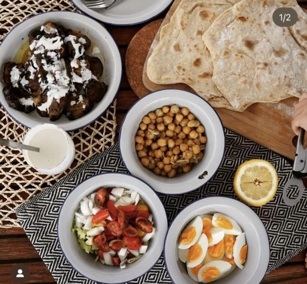 Chef Thea W's Middle Eastern Sharing Feast menu image