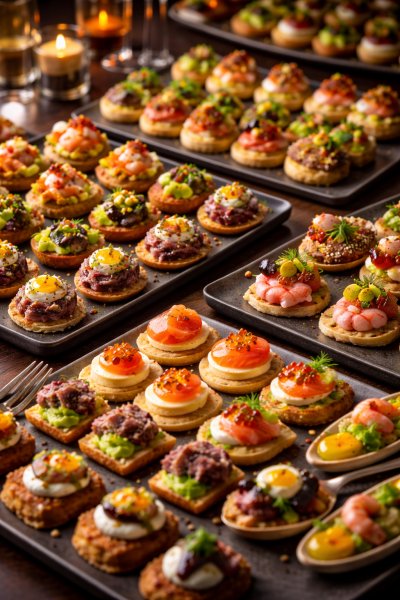 Chef Jose F's Canape party menu image