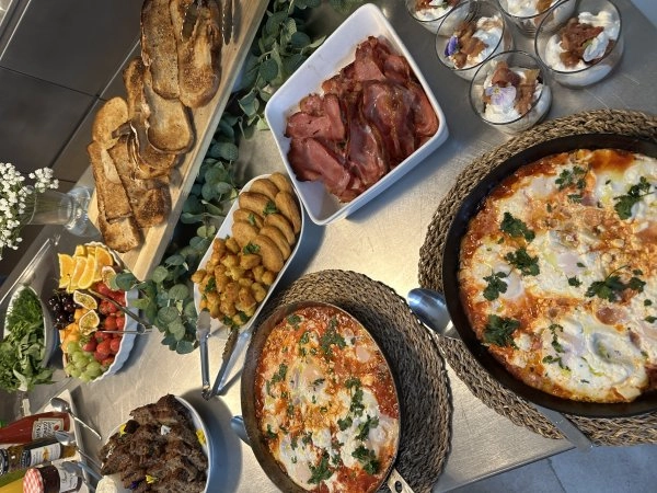 Chef Cara M's Brunch, Breakfast Spread menu image