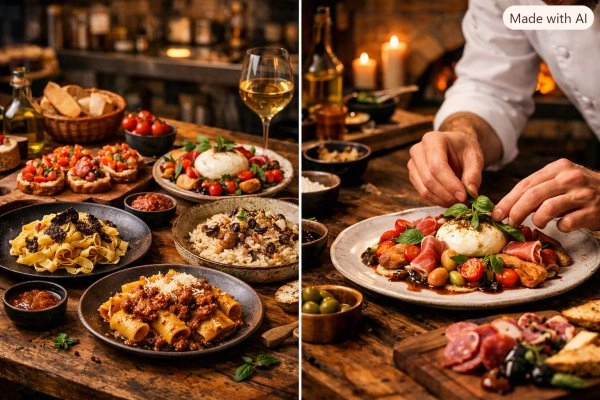 Chef Mihai G's Italian Extravaganza menu image