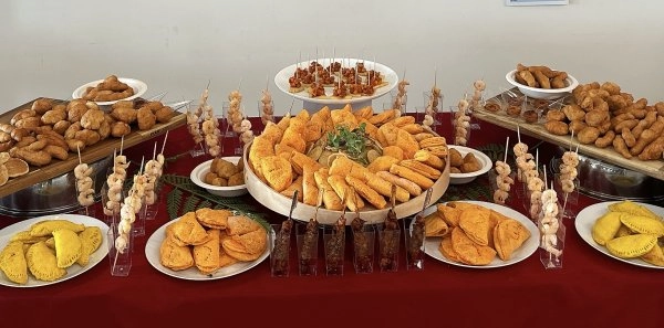 Chef Shaloma G's Canapes & Finger Food Buffet Spread menu image