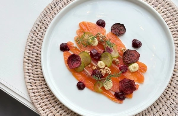 Chef Jay W's Summer fine dining 3 course menu menu image