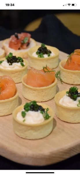 Chef Ian R's CANAPE CELEBRATION menu image