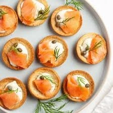 Chef Emma B's Canapé party menu image