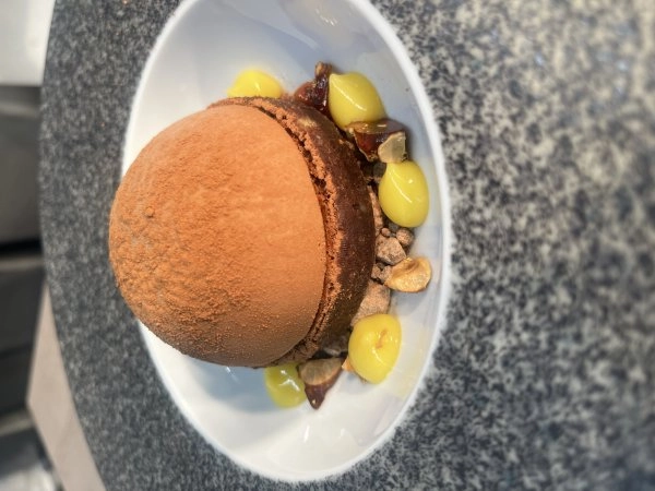 Chef Mike J's 3 course sample menu image