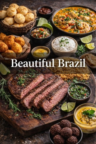 Chef Fabricio Cristian d's Beautiful Brazil menu image