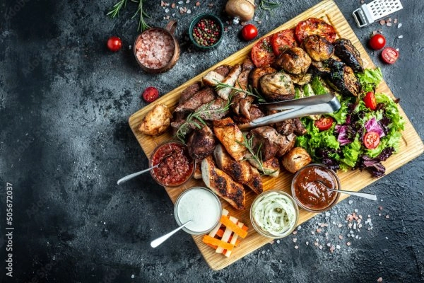 Chef Ami M's BBQ Menu menu image