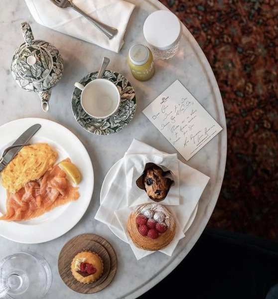 Chef Miyoung F's Afternoon cream tea menu image