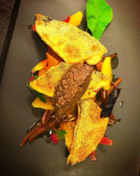 Chef Leigh S's West bay mackerel menu image
