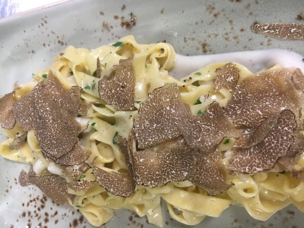 Chef Giovanni a's truffle menu menu image