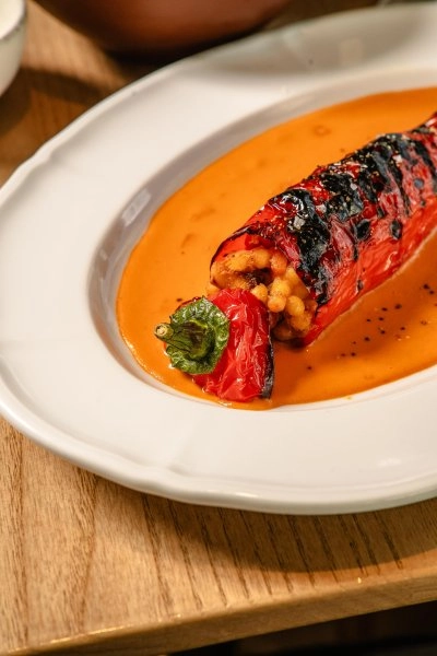 Chef Luke M's Vegetarian menu image