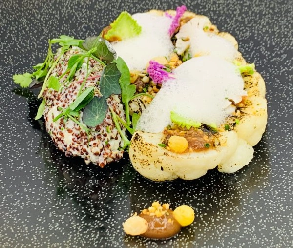 Chef Piotr C's Mindfully vegan menu image