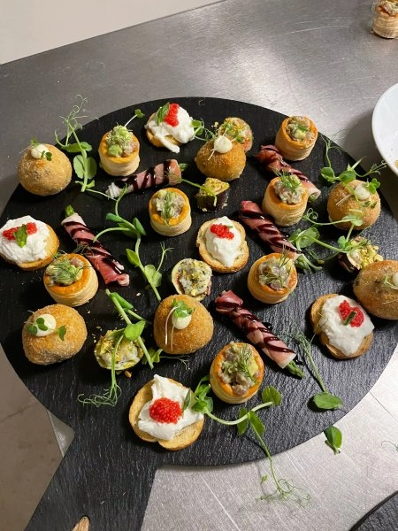 Chef Marco M's Canapé Comedy Extravaganza menu image