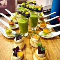 Chef Mihaly B's Champion Canapé Delight menu image