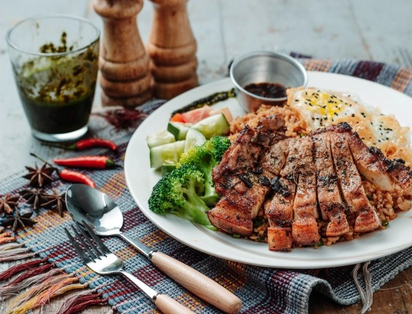 Chef Vijayen M's Backyard BBQ Menu menu image