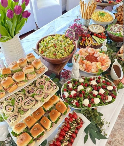 Chef Alan R's Sample - Party Buffet menu image
