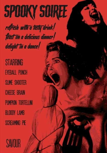 Chef Claire D's Halloween Night menu image