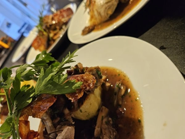 Chef James L's Autumn moving into winter menu image