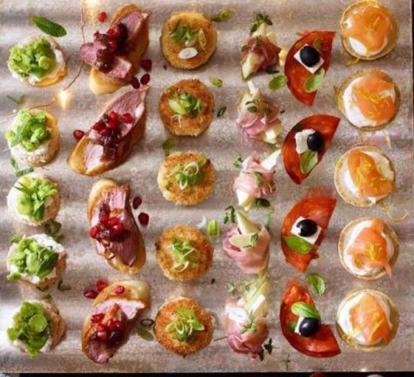 Chef Constantin T's Canapés menu image