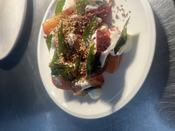 Chef Christian T's Indian vegetarian set menu menu image