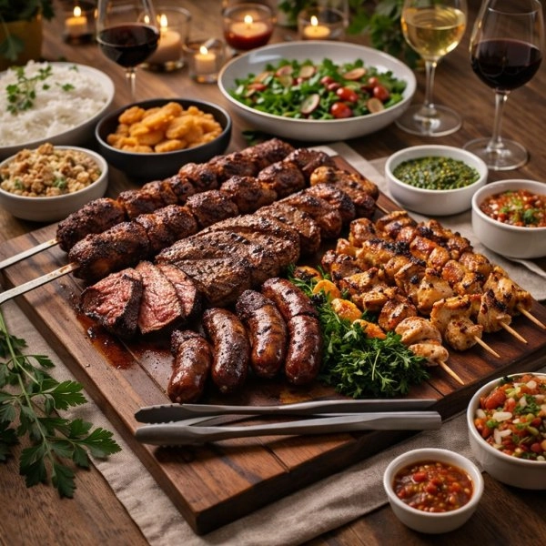 Chef Selma A's Brazilian Churrasco Experience  -BBQ menu image