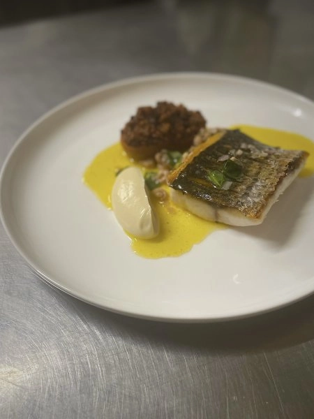 Chef Andy P's March 3 course menu image