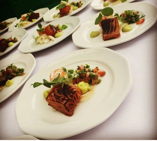 Chef Robert B's 3 course dinner menu image