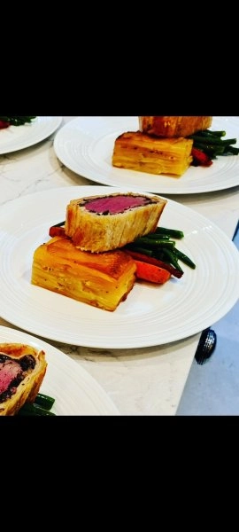 Chef Shaun F's Fillet of Beef Wellington menu image