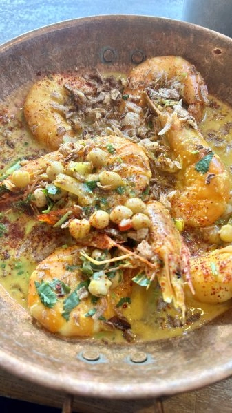 Chef Lauren's Indian style 3 course menu image