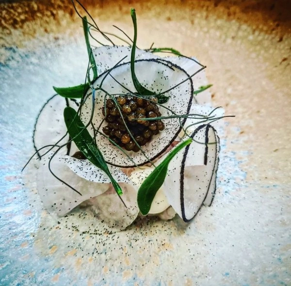 Chef Andrew J's A Taste of Spring 5 course tasting menu menu image